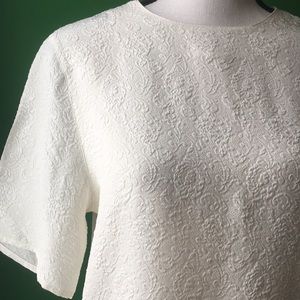 BOGO item- Silk Minimalist Textured Blouse